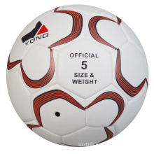 Оптовая ПУ кожаный изготовленный на заказ Soccaer мяч Размер 5